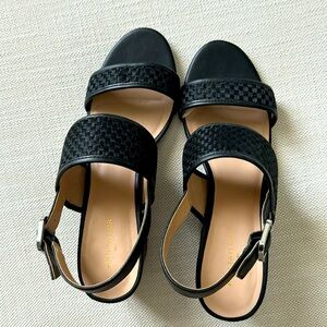 Ann Taylor wedge heel sandals